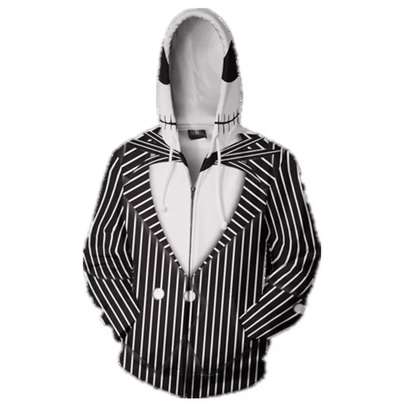 Jack and sally Halloween hoodies