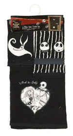 Disney Nightmare Before Christmas Meant to Be 3-Piece Cotton Towel Set