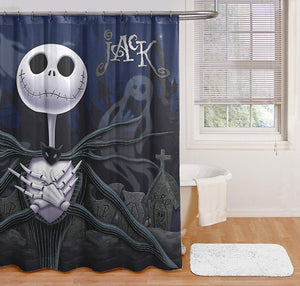 Jay Franco Disney Nightmare Before Christmas Moonlight Madness Shower Curtain