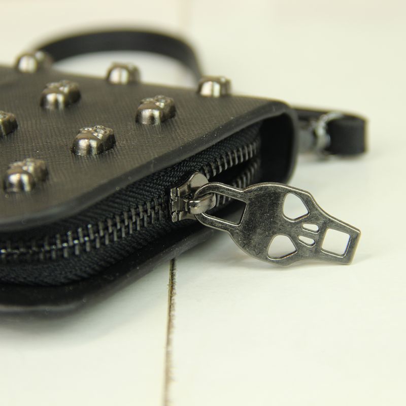 Skull Wallet leather