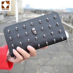Skull Wallet leather
