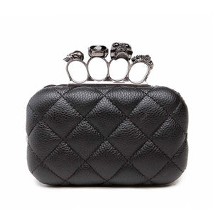 Skull ring purse