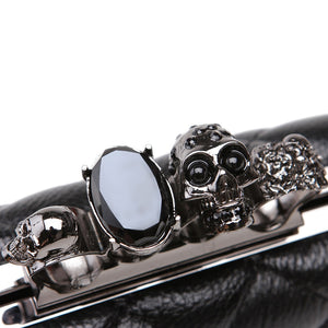 Skull ring purse