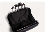Skull ring purse