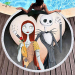 Summer Round Beach Towel Microfiber
