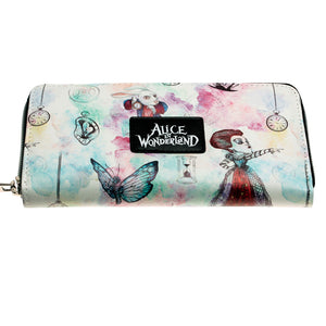 Alice in Wonderland Zip Wallet