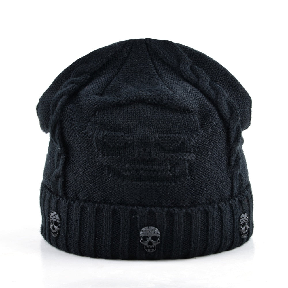 warm Skull Beanies Unisex
