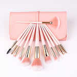 12pcs Professional Makeup Super Soft  Brushes