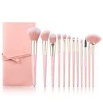 12pcs Professional Makeup Super Soft  Brushes