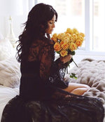 Women Lace Hollow Crocheti Kaftan Cover Up