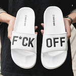 Unisex Summer Beach Sandals/Slippers F*CK OFF