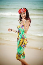 Sexy Beach Floral Cover Up