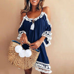 Casual Dress Off Shoulders