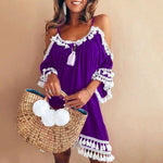 Casual Dress Off Shoulders