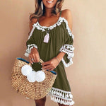 Casual Dress Off Shoulders