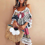 Casual Dress Off Shoulders