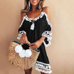 Casual Dress Off Shoulders