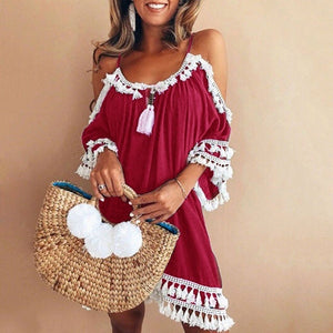 Casual Dress Off Shoulders
