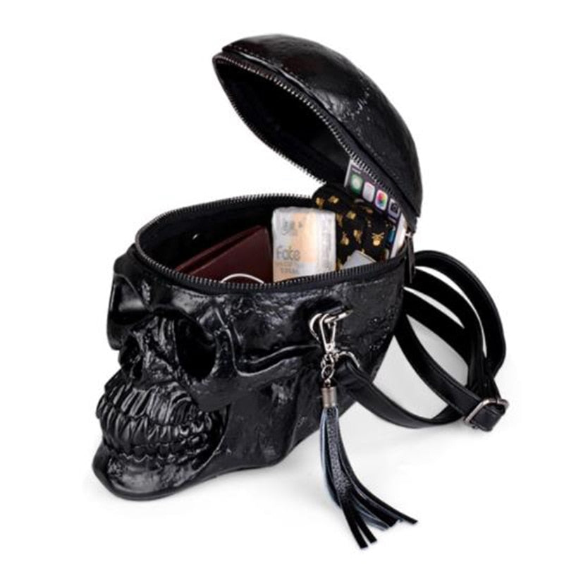 Women Bag Skeleton Head