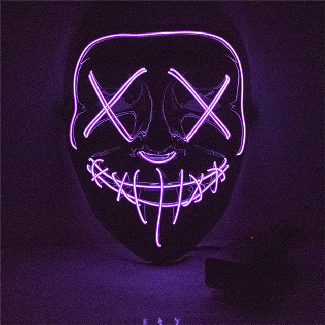 Halloween LED Mask Purge