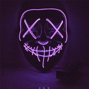 Halloween LED Mask Purge