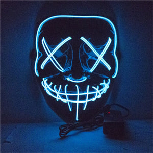 Halloween LED Mask Purge