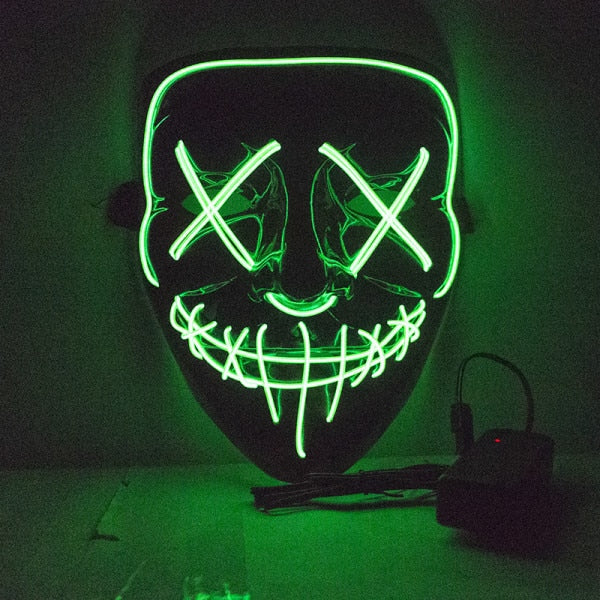 Halloween LED Mask Purge