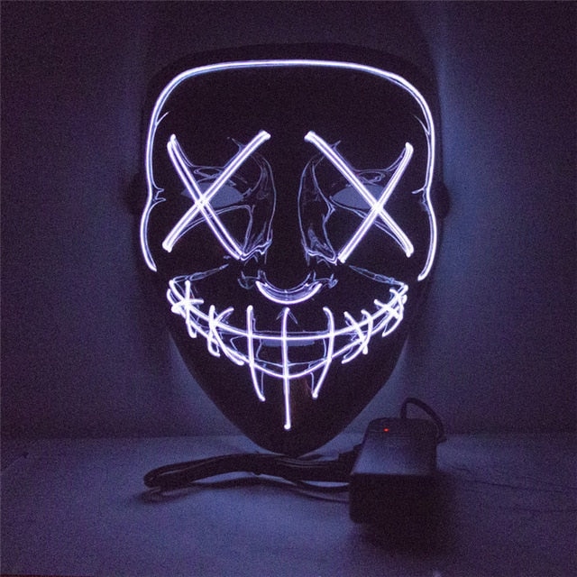 Halloween LED Mask Purge