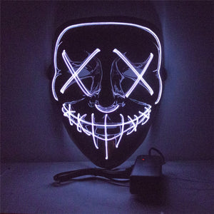 Halloween LED Mask Purge